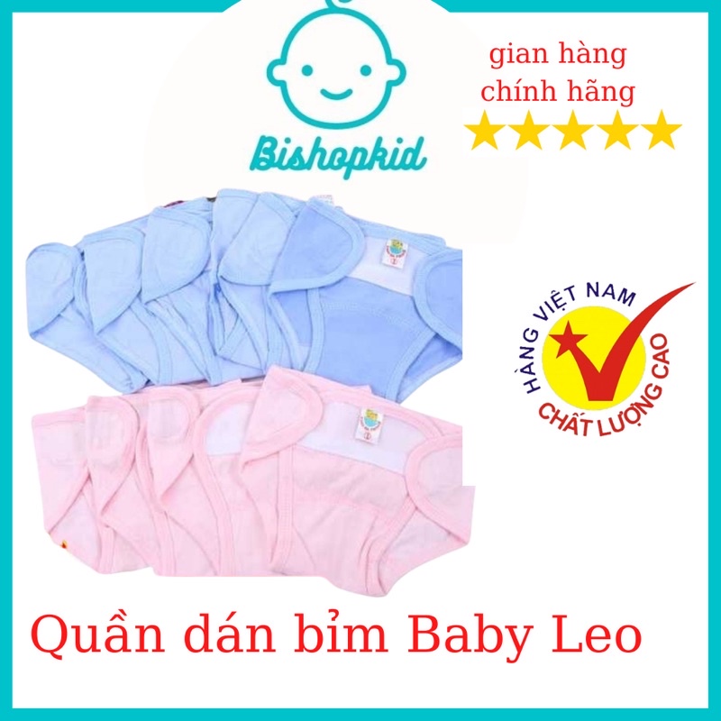 Quần Đóng Bỉm Baby Leo Sơ sinh Sz 1,2,3 cho bé từ 3-7kg