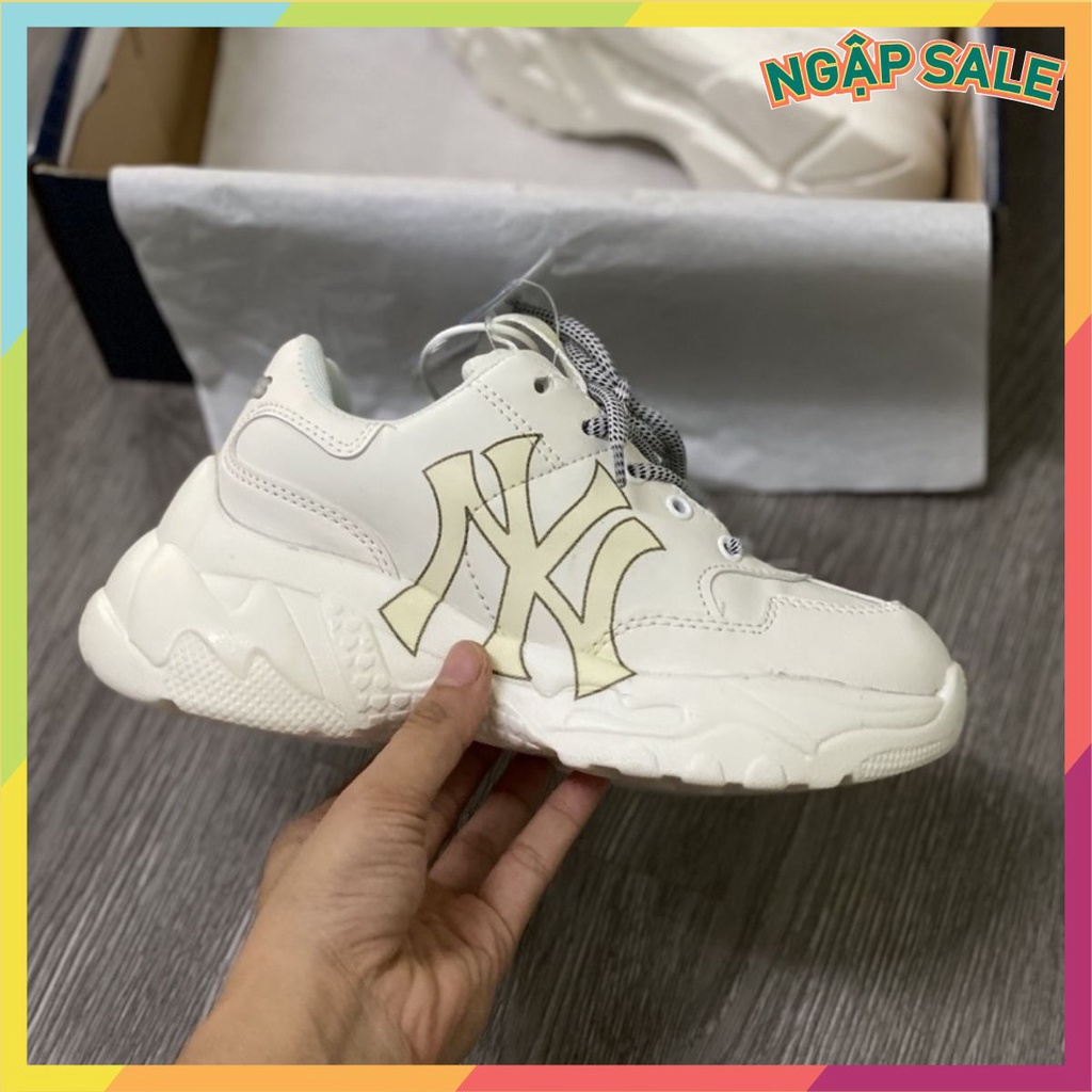 ⚡️GIÁ SỐC⚡️[Ảnh thật do shop tự chụp 100%] Giày MLB NY Vàng Cao Cấp Tăng Chiều Cao fullbox | BigBuy360 - bigbuy360.vn