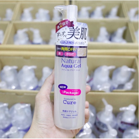 Tẩy Tế Bào Chết Cure Natural Aqua Gel 250g - Wincy Mart