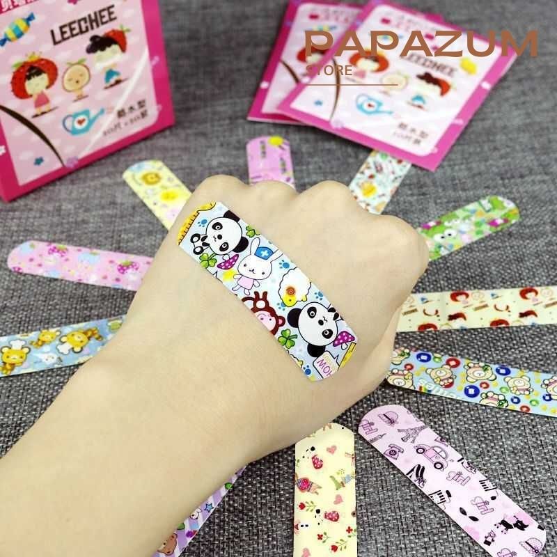 Hộp 120 miếng băng y tế urgo họa tiết hoạt hình dễ thương PAPAZUM 8239499524