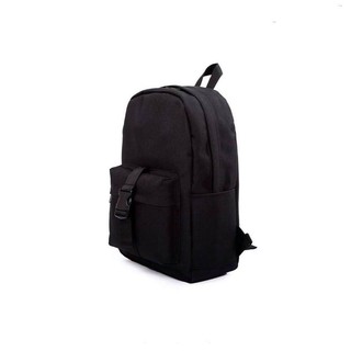 Balo basic -Balo trơn đen