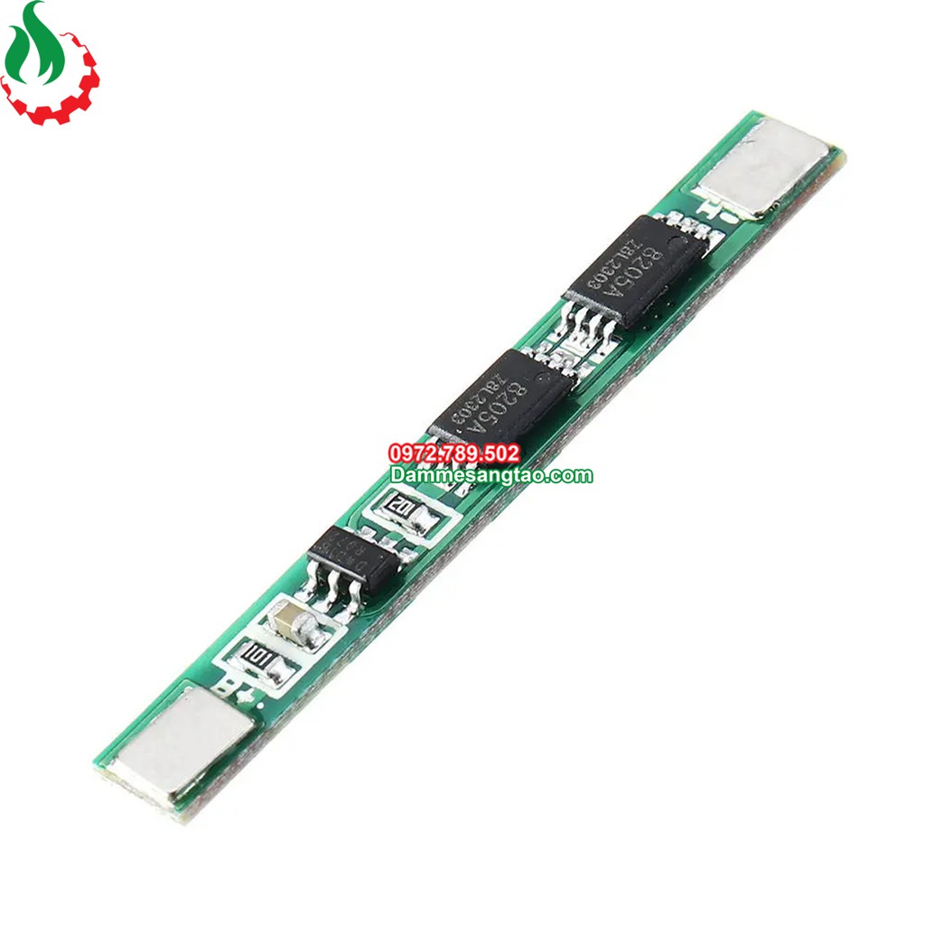 Mạch 1S 3.7V 5A BW bảo vệ pin Li-ion 3.7V