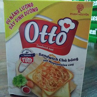Hộp 6 gói bánh mì sandwich chà bông sốt mayonnaise cay