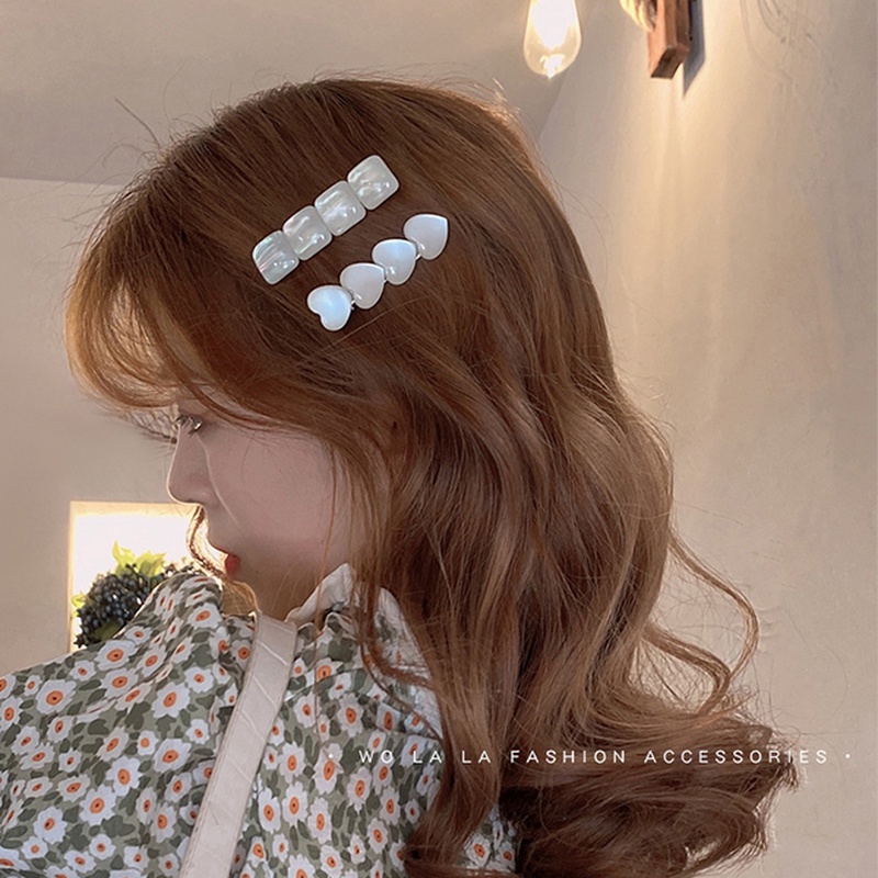 Kẹp Tóc Trong Suốt Cỡ Lớn Phong Cách Hàn Quốc Tinh Tế Thời Trang Cho Nữ