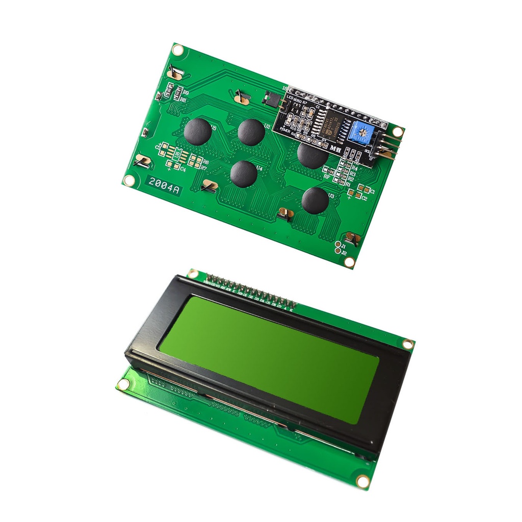 Mô Đun Chuyển Đổi LCD2004+I2C 2004 20x4 2004A Màn Hình Xanh Dương/Xanh Lá HD44780 LCD /w IIC/I2C Cho Arduino