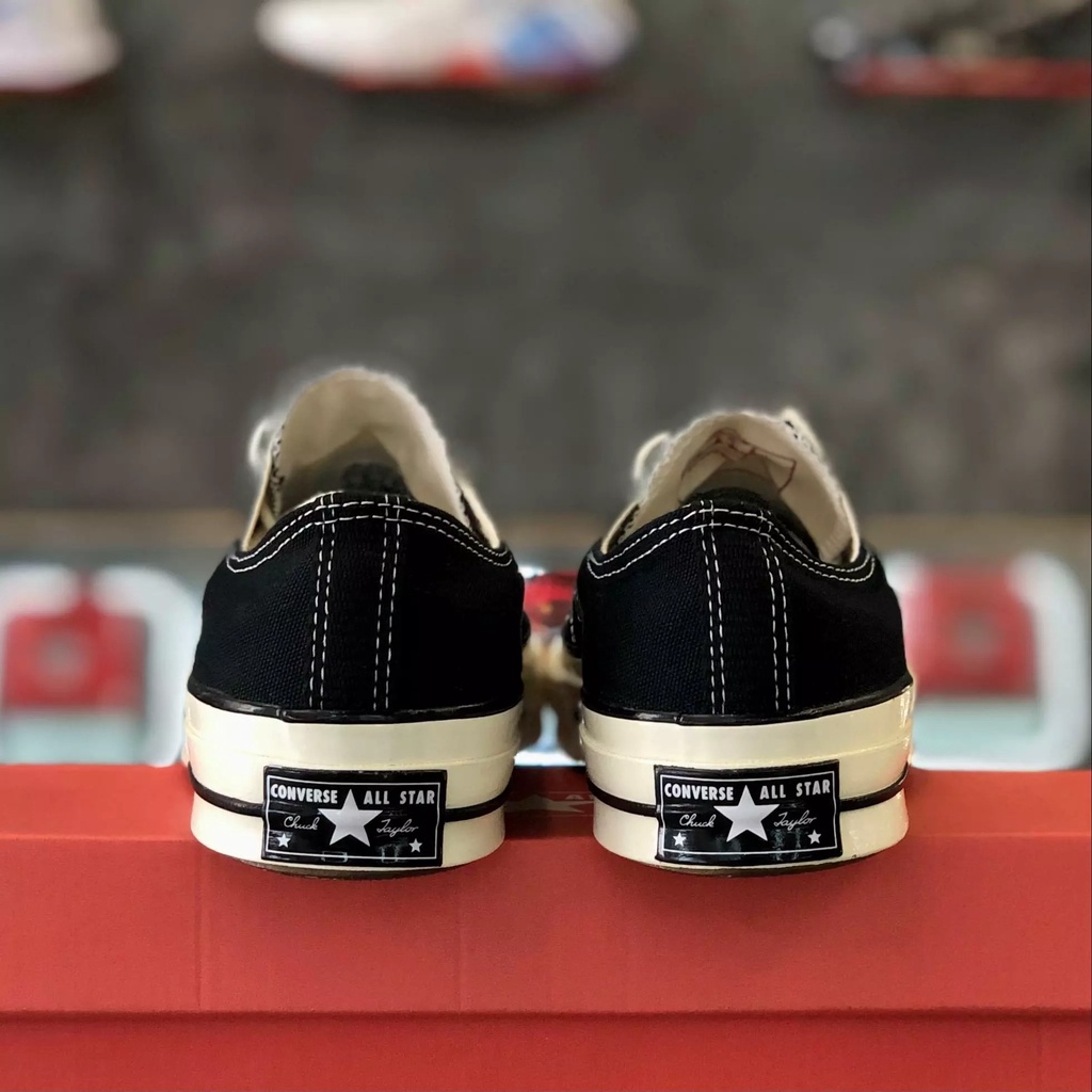 Giày chính hãng Converse Chuck Taylor All Star 1970s Low 'Black White' - 162058C