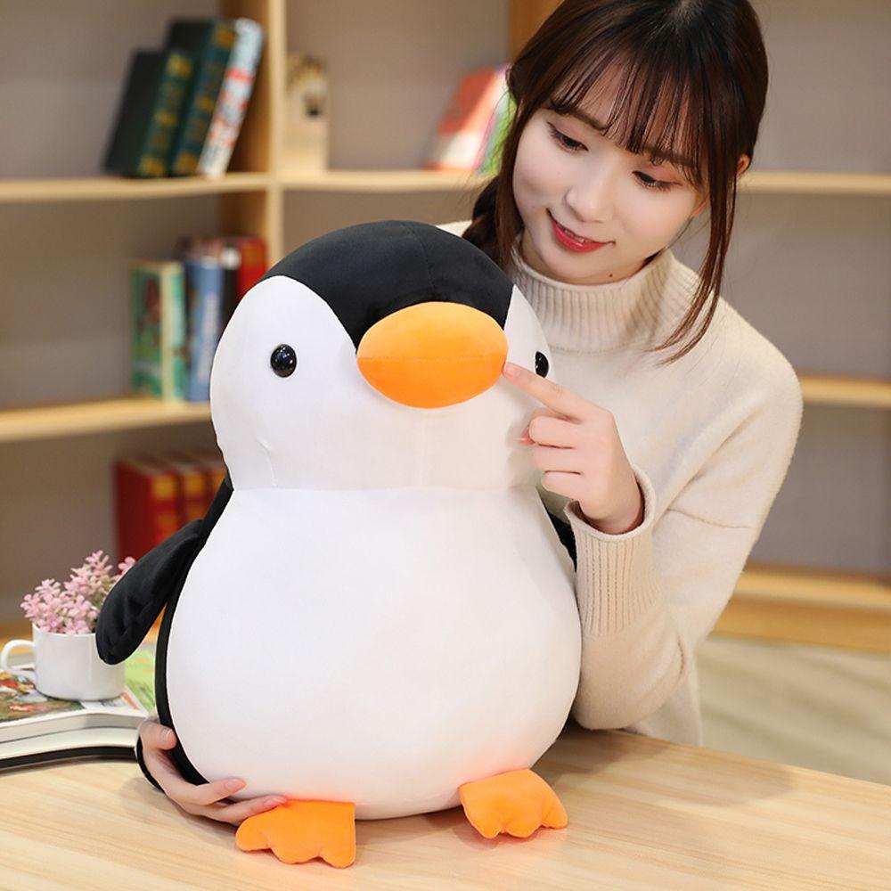 LILYES Chim Cánh Cụt Nhồi Bông Mềm Mại Xinh Xắn