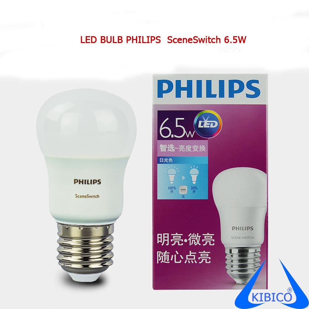 bóng đèn LED Bulb Sceneswitch 6.5W