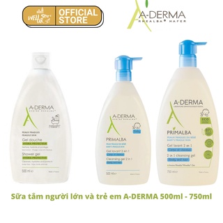 PHÁP- SỮA TẮM GIẢM MỤN LƯNG ADERMA 500ml