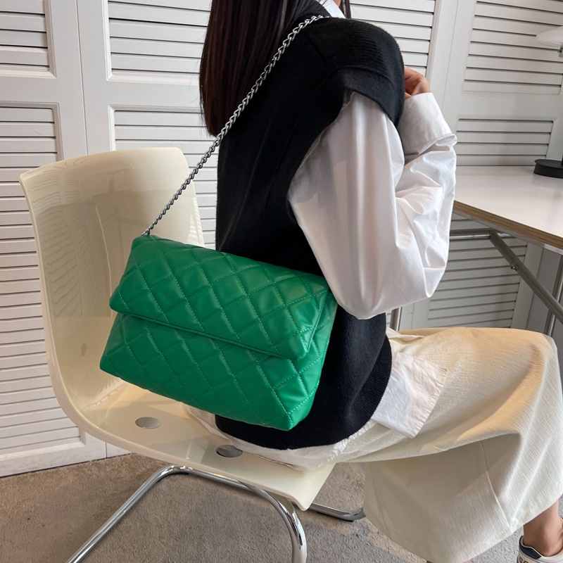 Túi Xách JASMIN NOIR Đeo Chéo Họa Tiết Sọc Ca Rô Thời Trang Dành Cho Nữ
