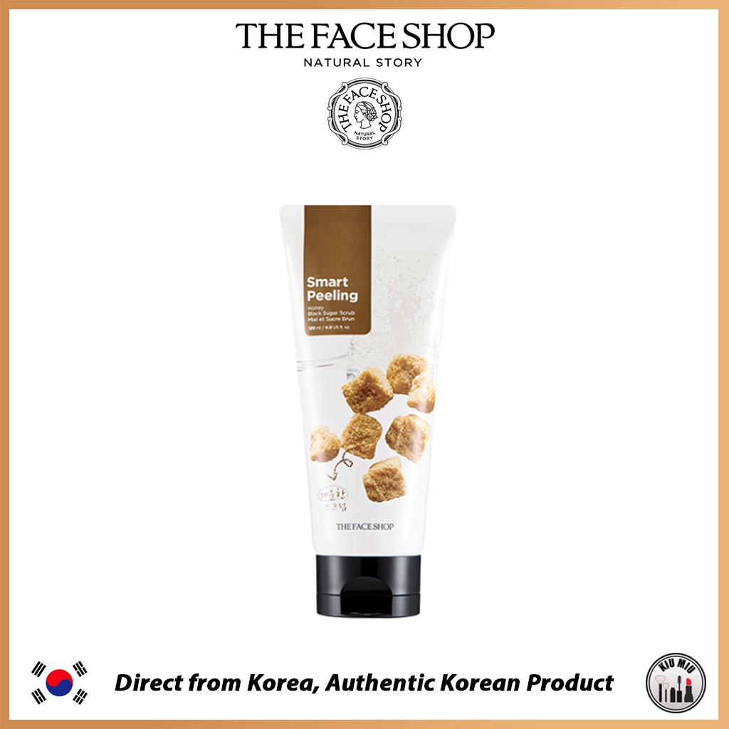 THE FACE SHOP Smart Peeling Honey Black Sugar Scrub 150ml *ORIGINAL KOREA*