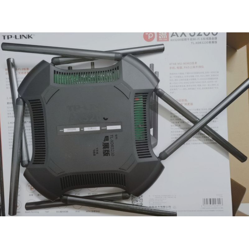 Bộ phát wifi Mesh Wifi 6 TP-LINK TL-XDR3230 AX3200 công nghệ mesh backhaul 3 band | BigBuy360 - bigbuy360.vn