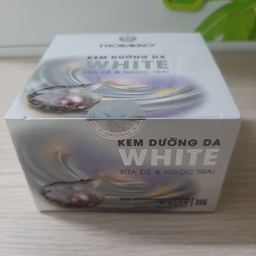 Thorakao: Kem Dưỡng Trắng Da Sữa Dê 30g