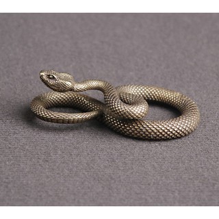 Tượng Rắn bằng đồng - 🎁FREESHIP🎁Tượng đồng phụ kiện tiểu cảnh, bàn trà, trang trí bonsai, bàn làm việc