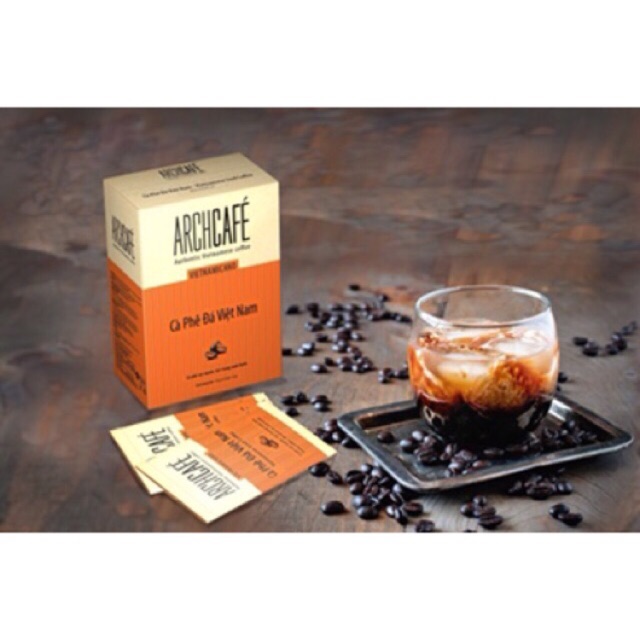 Cà phê đá Việt Nam - hoà tan trong nước lạnh