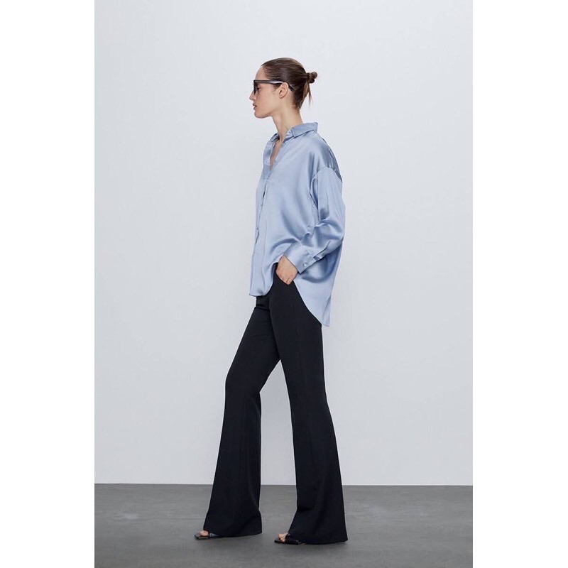 Pass áo Sơ mi lụa zara