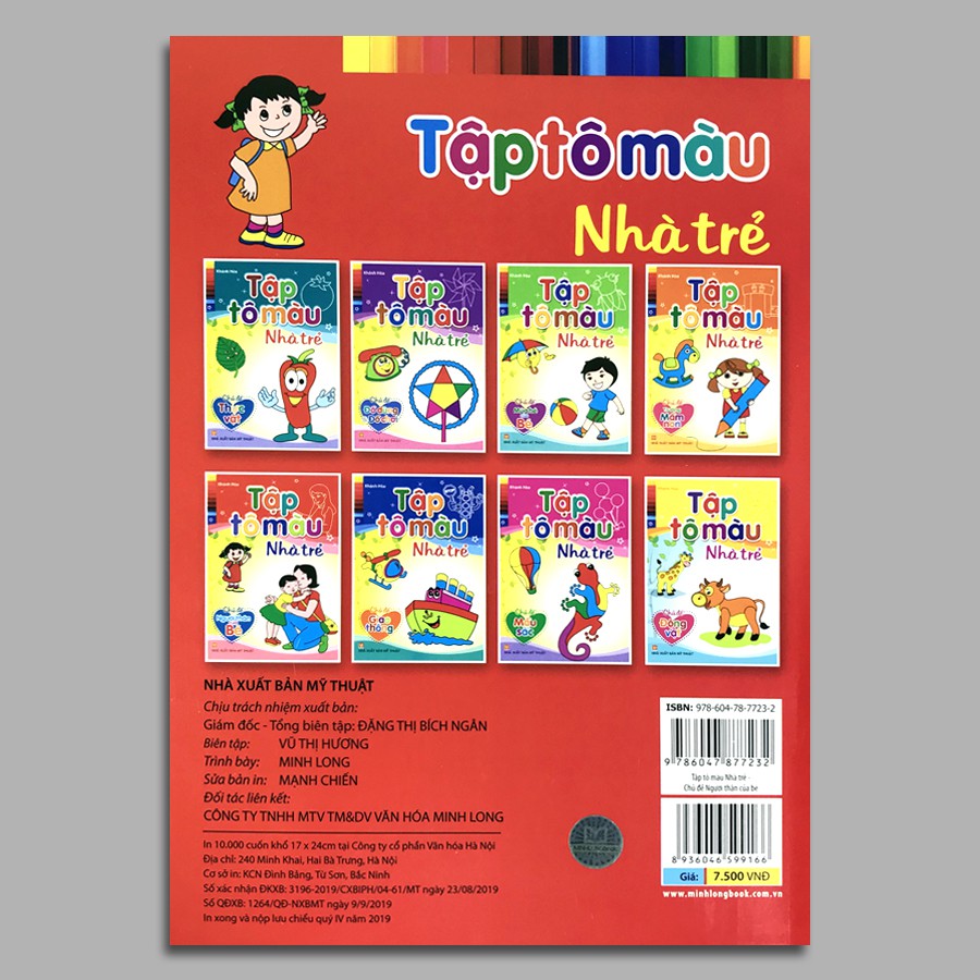 Sách - Tập Tô Màu Nhà Trẻ - Chủ Đề: Người Thân Của Bé | BigBuy360 - bigbuy360.vn