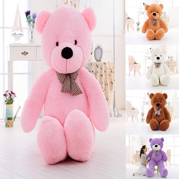 Gấu Teddy Nhồi Bông Cỡ Lớn Vỏ Da Teddy Dễ Thương