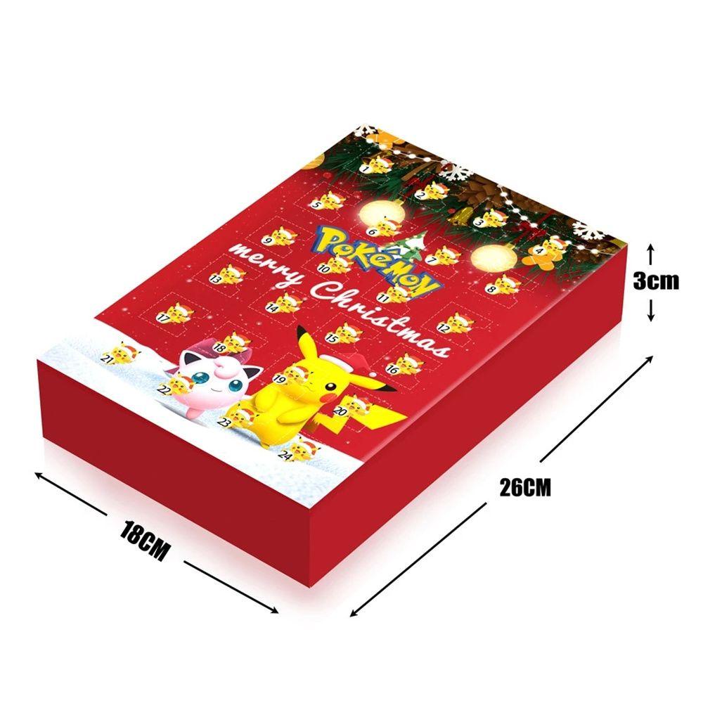Set 24 mô hình đồ chơi MMULCK hình nhân vật Pokemon bằng nhựa PVC