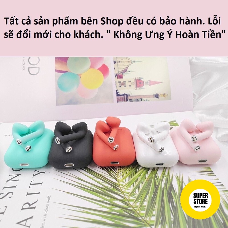 Tai nghe BLUETOOTH không dây inpods i12 Tws cảm ứng bảo hành 1 đổi 1