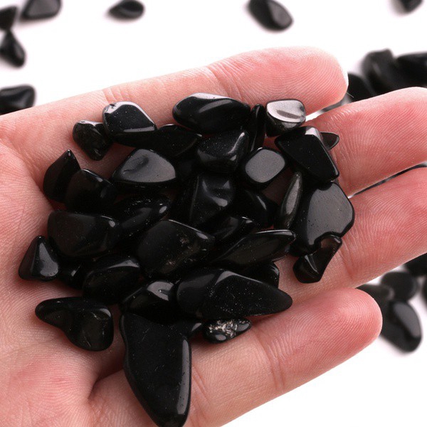 50g Đá Obsidian Đen Nguyên Chất