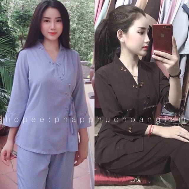 Áo Lam Đi Chùa # BÀ LAI NHẬT KATE GIÁ RẺ VÔ ĐỊCH