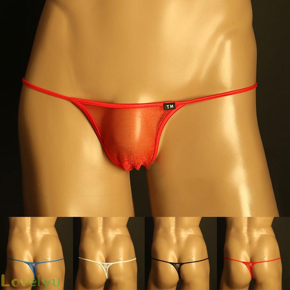 &lt;READY STOCK&gt;Mens Panties T-string Thongs Underpants Underwear 1x Bikini Comfortable100% brand new！