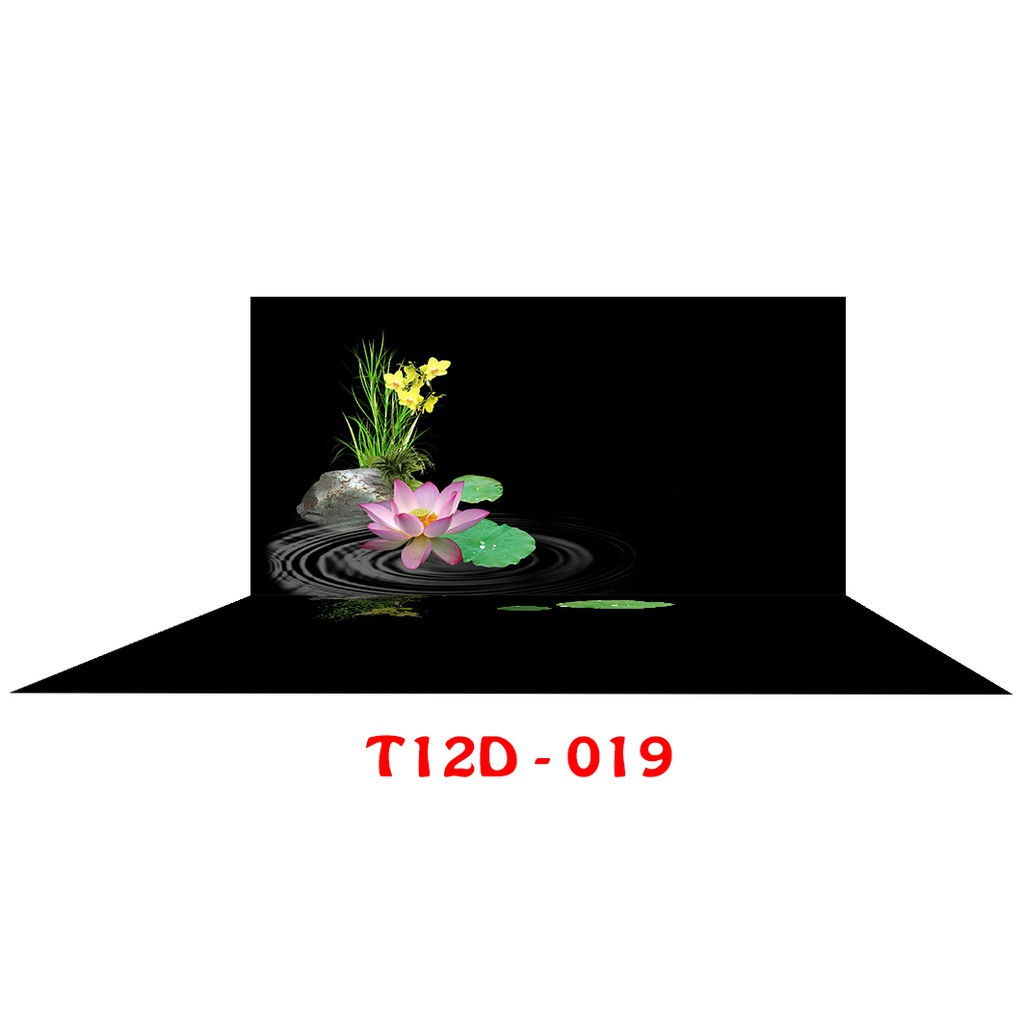 Tranh 3D bể cá mã T12D-019 kt (60,80,90,100,1m2,1m5,1m6)