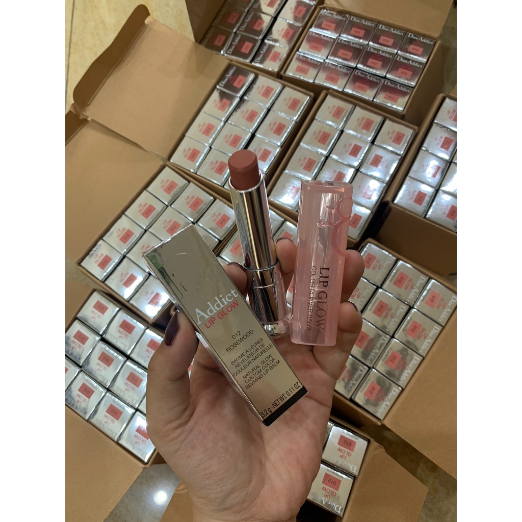 Mới - shop về sét Son dưỡng Dior Addict Lip Glow màu 01,04,012 ,sét 2 son,3 son date mới