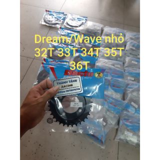 Combo nhông dĩa dream/wave nhỏ 14t 32t-33t-34t-35t-36t-40t chính hãng