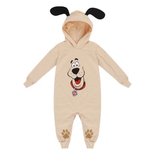 Pass thanh lý Bodysuit cho bé hình chó có mũ tai