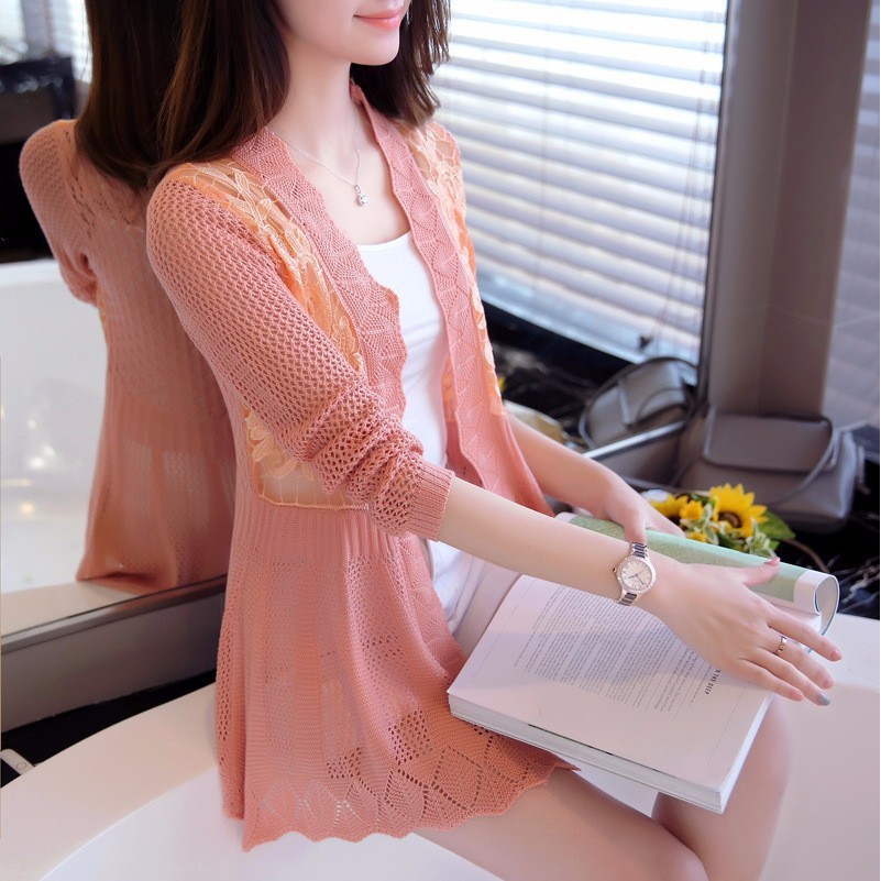 Áo Khoác Len Dệt Kim Xinh Xắn- Hàng nhập - AK0581