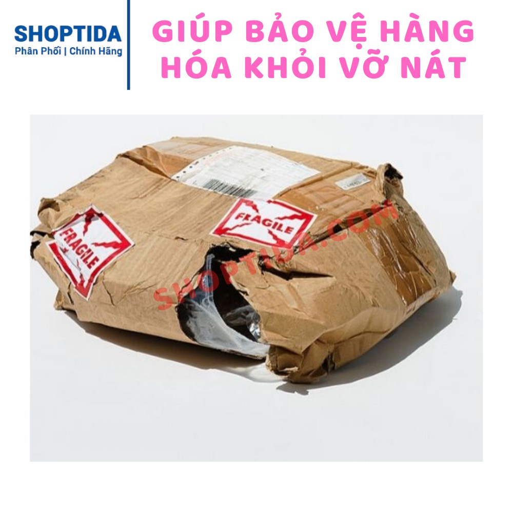 Tem cảnh báo hàng dễ vỡ sticker decal dán in theo yêu cầu in nhiệt Shoptida