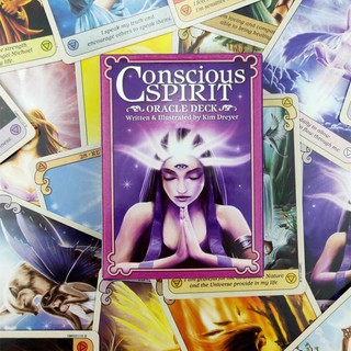 Bộ bài Conscious Spirit Oracle Cards - order trực tiếp Amazon US