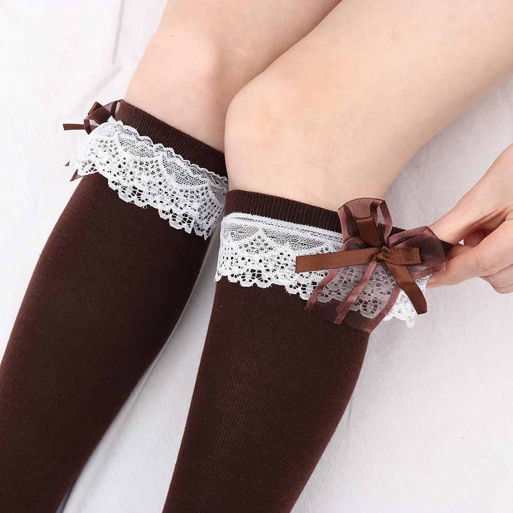 Vớ Cotton Co Giãn Hóa Trang Cô Hầu Gái Dễ Thương