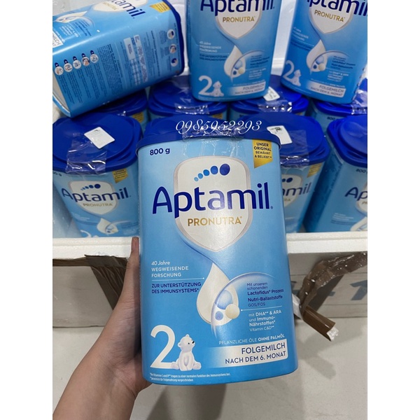 Có bill - Sữa Aptamil đức 800g, 600g đủ số