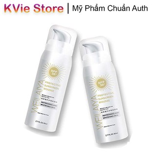 Chống Nắng Dạng Bọt Weilaiya Protective Suncreen Mousse SPF 30+ Chính Hãng 80ml