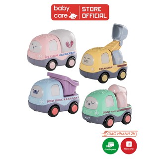 Bộ đồ chơi ô tô công trình bc babycare vui chơi cùng bé - bc7101