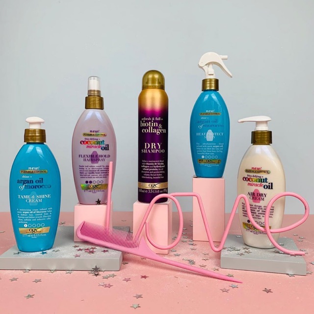 DẦU GỘI KHÔ BIOTIN VÀ COLLAGEN OGX MỸ