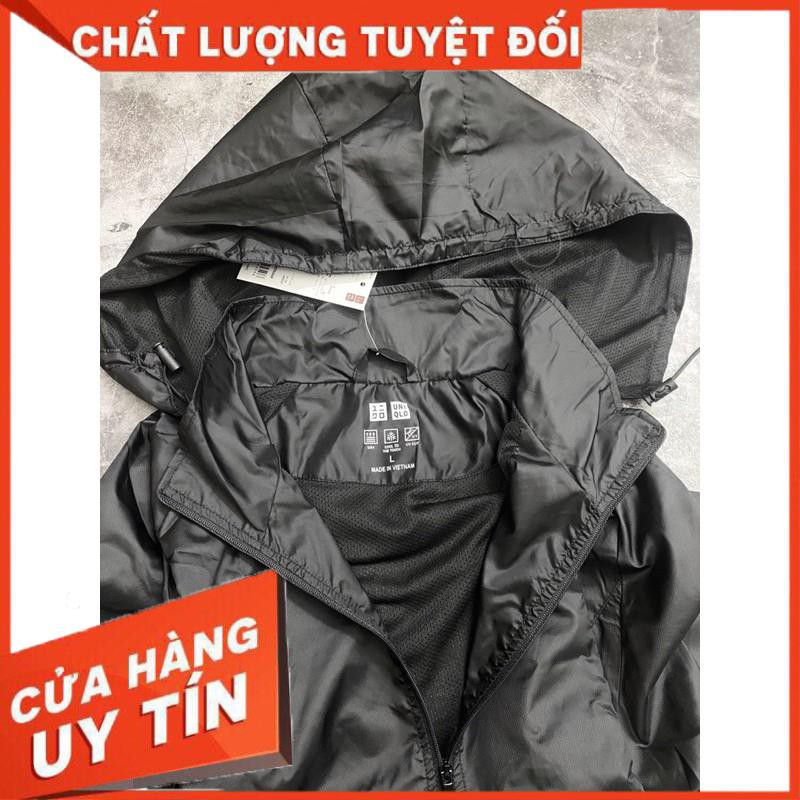 Giá Đặc Biệt - Áo Gió Nam Hai Lớp Chống Nước - Gió Vân Nổi - Big Size - Túi Đựng kèm