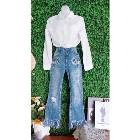 Thanh lý set jean loe size XS