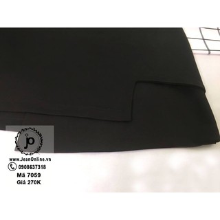 BIGSIZE - Short váy đen (MS 7059)