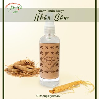 Nước Thảo Mộc Nhân Sâm ( GingSeng Hydrosol )