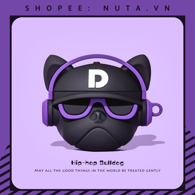 CASE AIRPOD 3 Vỏ bảo vệ tai nghe bluetooth Airpods bằng Sillicone dẻo, ốp Case cute - NUTACASE
