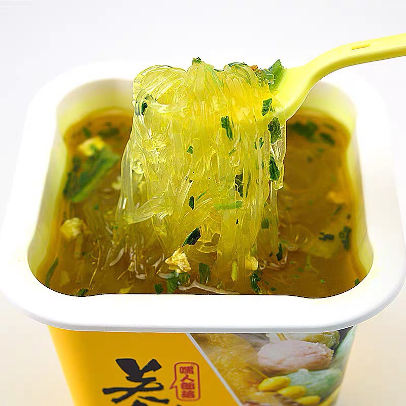 Lẩu cốc Full Topping 🦐🦑🧀🌭 - Lẩu miến + viên