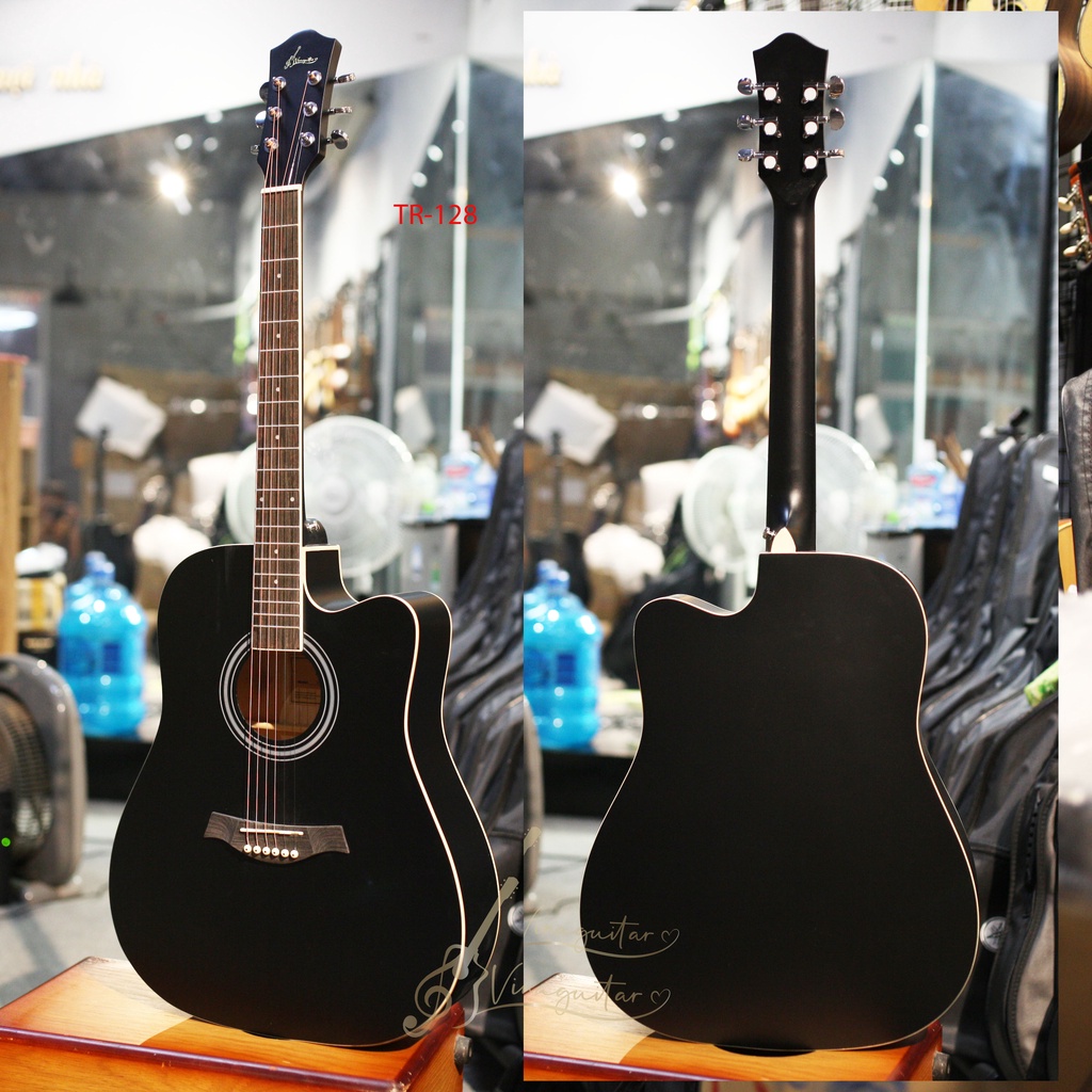 Đàn guitar acoustic 3/4 VG-Tr72 có full size- Tặng Full 12 Phụ Kiện- Phân phối chính hãng bởi Vinaguitar