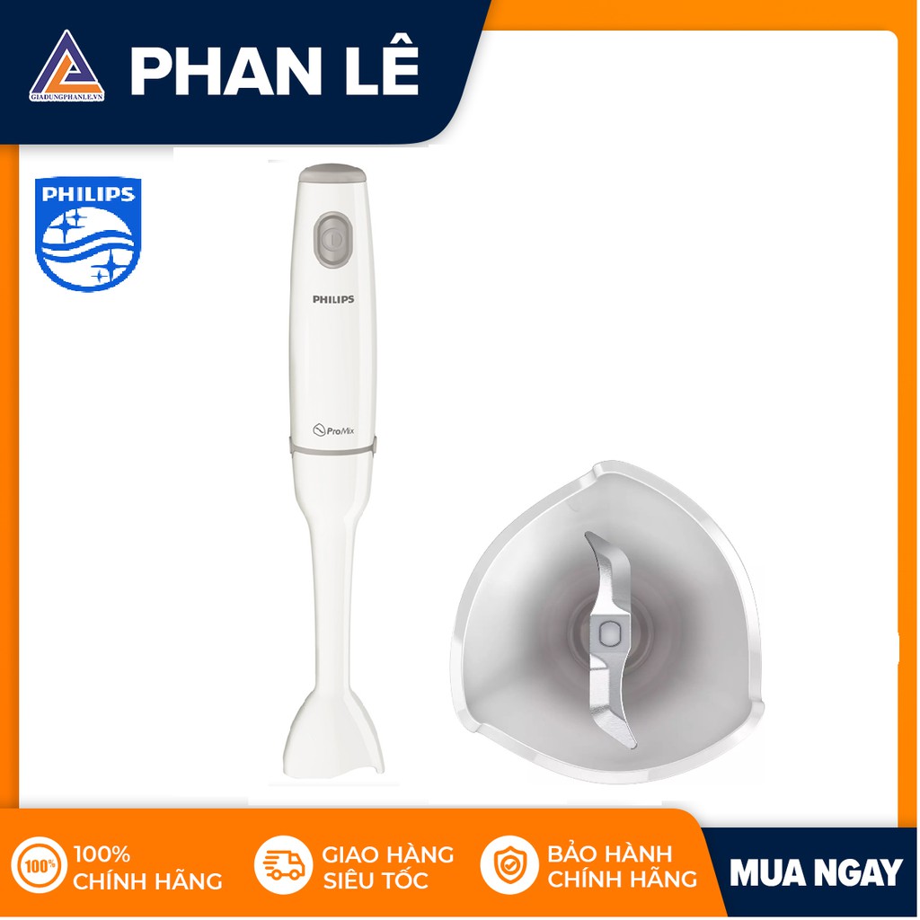 [Mã 11ELSALE hoàn 7% đơn 300K] Máy xay cầm tay Philips HR1600/00