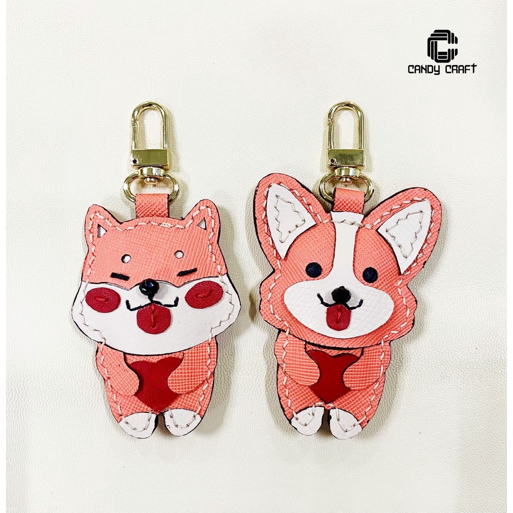Charm thú gắn móc khóa siêu cute - phụ kiện trang trí túi