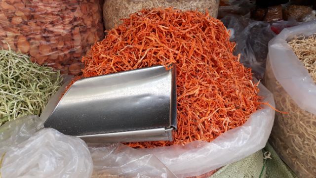 DƯA MÓN KHÔ Combo CÀ RỐT CỦ CẢI VÀ ĐU ĐỦ PHƠI KHÔ 500gr