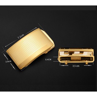 Mặt thắt lưng đồng – inox khóa tự động